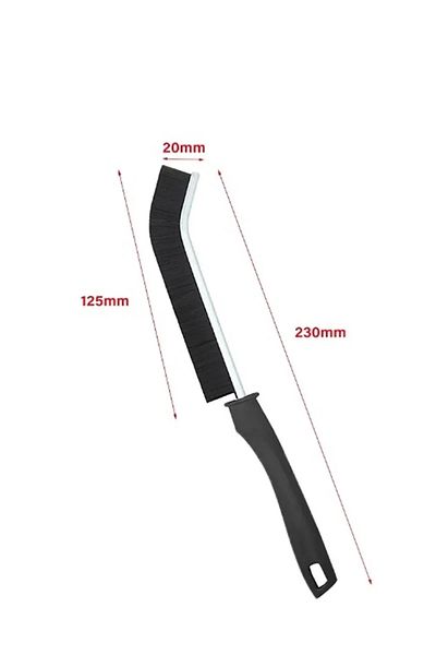 Euro Pink 3 PCS Multi-Purpose Multi-Fine Cleaning Brush Between Joints Bathroom Kitchen Sink Detail Cleaning Brush