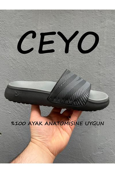 Neco Ceyo Ultra Comfort Men's Slippers, Eva Sole Suitable for Foot Anatomy
