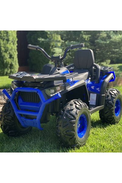 AMRTOYS ATV electric cu telecomanda pentru copii Desert 900 (XMX607) galben, 4x4,roti EVA,12V10Ah