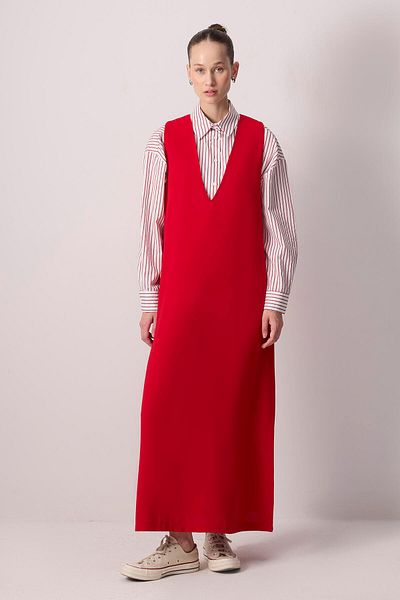Touché Privé V-NECK CREPE GILET