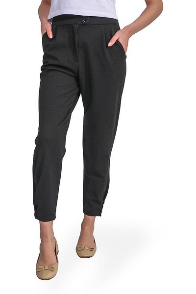 Duss Crepe Leg Women's Trousers
