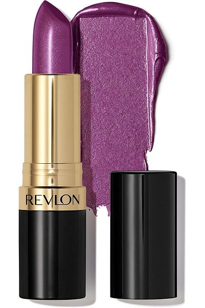 Revlon Super Lustrous Lipstick, Infused with Vitamin E and Avocado Oil in Plum/Berry Pearl - Violet Frenzy