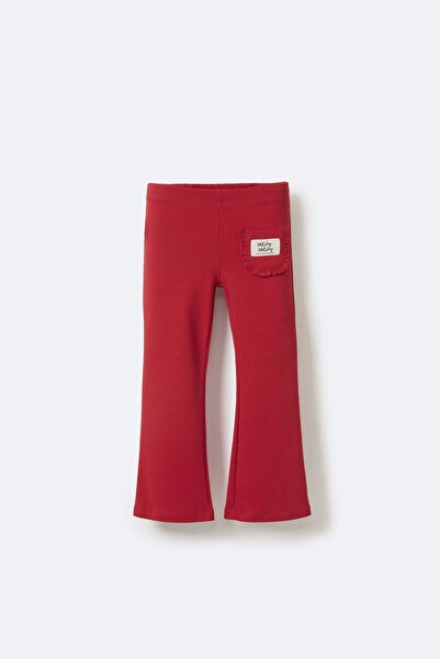 Matchy Matchy Çocuk Red Uzun İspanyol Paça Tayt
