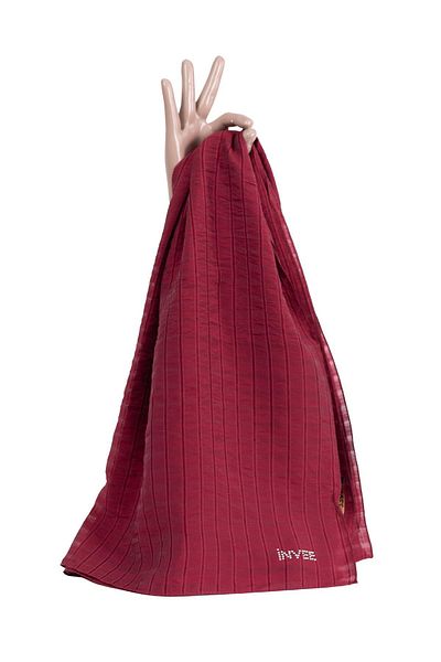 Invee None Shawl Bordo