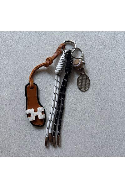 Keçelove Slipper Figured Bag Charm, Bag Accessory