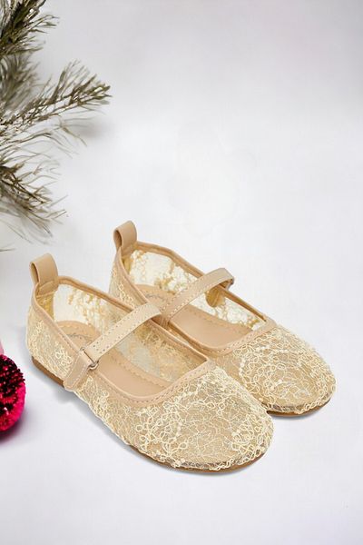 Ponchiq Girl's Ballerina Shoes