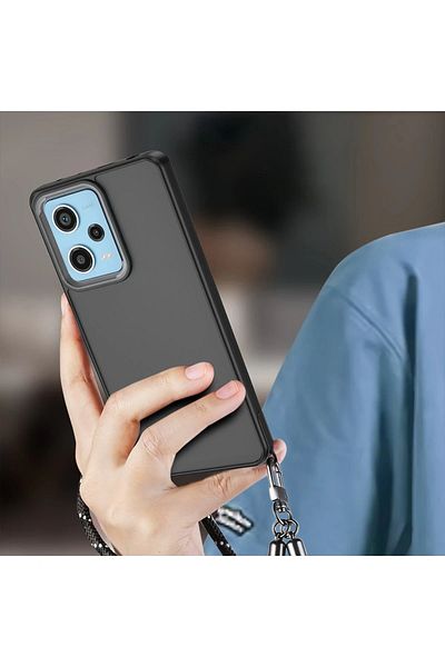 CepteToptan حافظة هاتف Xiaomi Redmi 13 4G غطاء أنيق - أزرق داكن - MKİ4056-6474