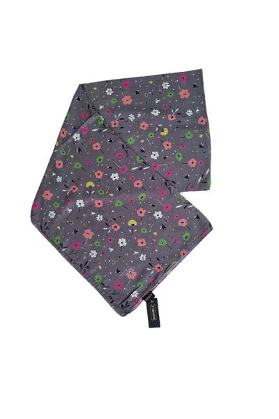 Bonjela Floral Patterned Cotton Shawl 16521-4 185X70
