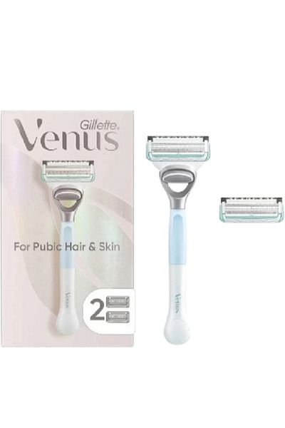 Gillette Razor for hair and intimate skin, handle 2 refills