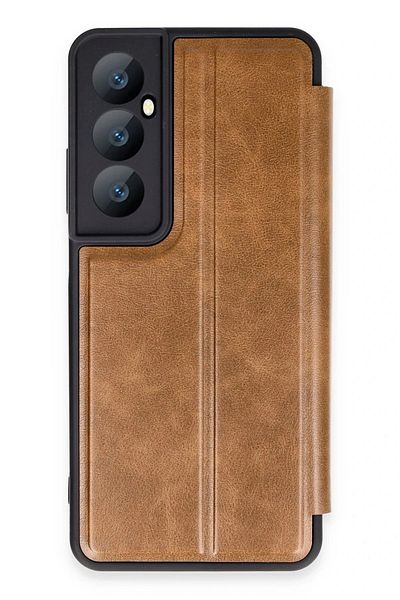 CepteToptan ريالمي C65 حافظة فليب - تان - MKİ8035-3740