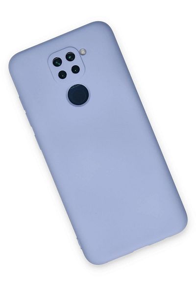 CepteToptan حافظة هاتف Xiaomi Redmi Note 9 مصنوعة من السيليكون المخملي الداخلي - أرجواني - MKİ2270-8378