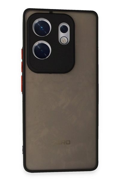CepteToptan حافظة انفينيكس زيرو 30 4G غطاء سيليكون مونتريال - اسود - MKİ8781-5673