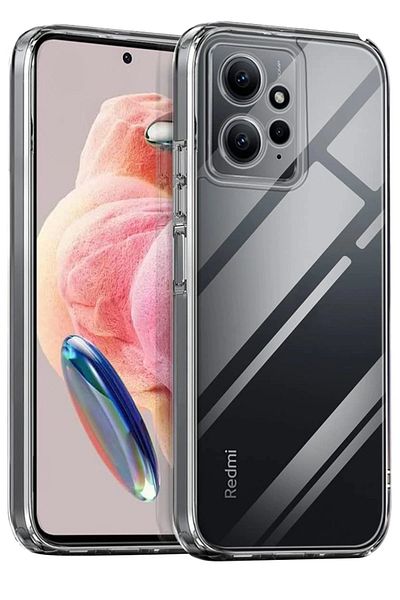 CepteToptan حافظة هاتف Xiaomi Redmi Note 12 4G من السيليكون الشفاف الفاخر - MKİ5295-9613