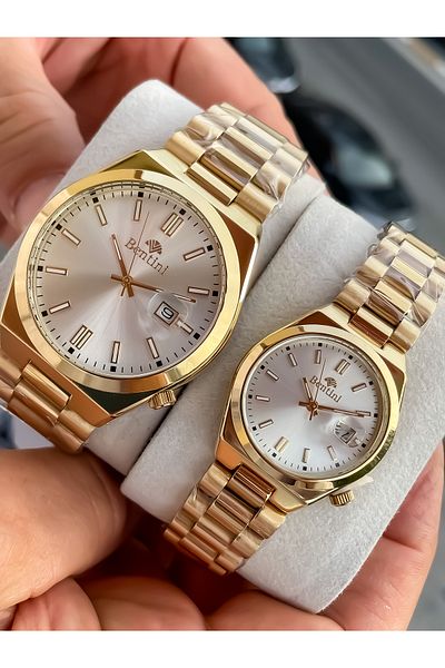 Bentini Couple Watch Men Women Wristwatch Lover Combination