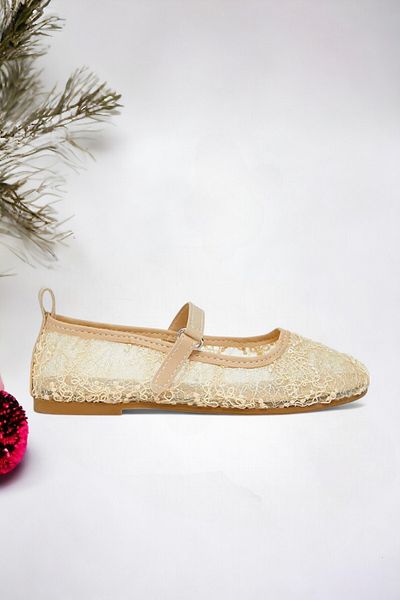 Ponchiq Girl's Ballerina Shoes