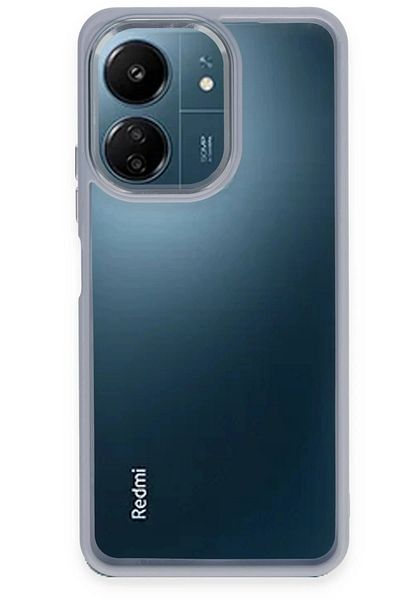 CepteToptan حافظة هاتف Xiaomi Redmi 13C من السيليكون - أزرق سييرا - MKİ4917-7424