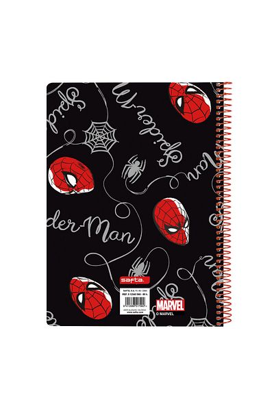 KOKOSH Caiet, Spiderman Hero, Negru, 80 foi, A5