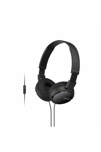 Rose Sony MDR-ZX110AP Headphones with Microphone, Black