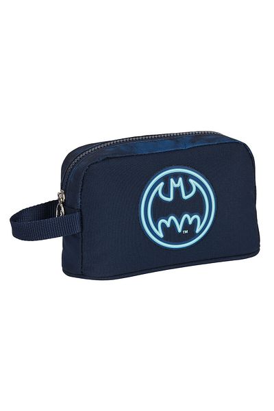canvas Batman Legendary thermal lunch box, navy blue, 21.5 x 12 x 6.5 cm