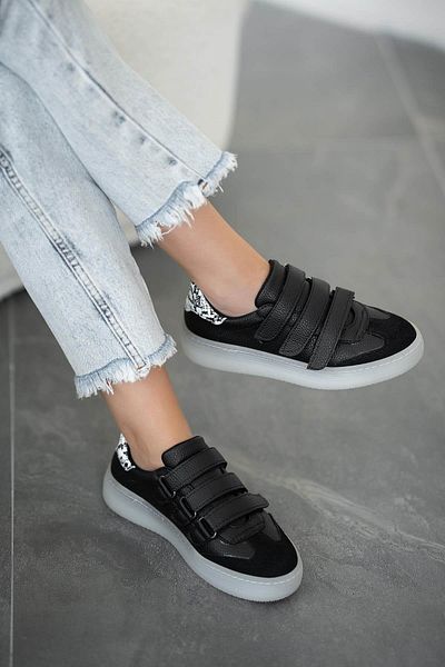 Parponi Tatu Banded Women's Sports Shoes Black