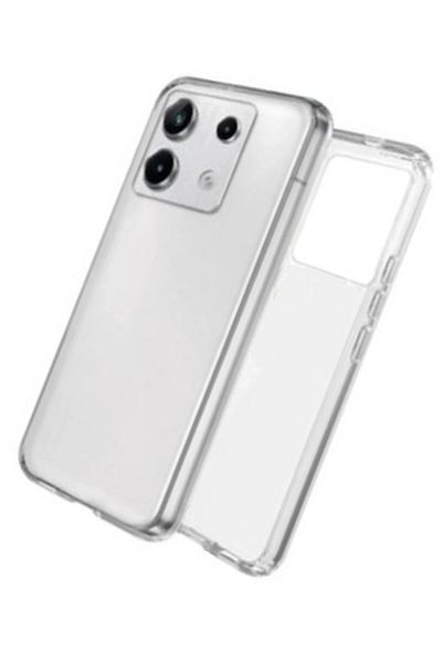 CepteToptan حافظة هاتف Xiaomi Redmi Note 13 4G فاخرة من السيليكون الشفاف - MKİ9953-6362