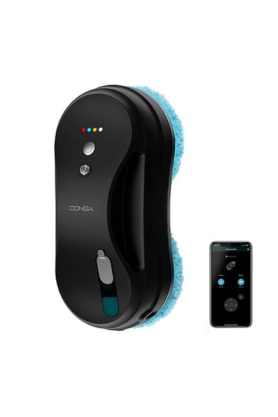 Perre Window cleaning robot, Conga Windroid 880, SprayWater Connected