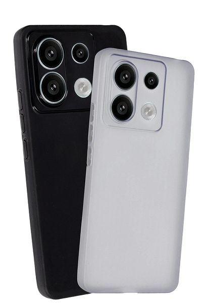 CepteToptan جراب هاتف Xiaomi Redmi Note 13 Pro 4G من السيليكون - أسود - MKİ3685-9025