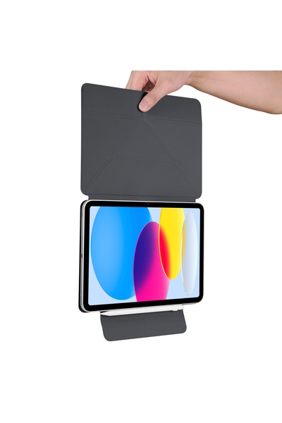 m.tk moveteck iPad Air 11 Inch Air 4/5/6. Generation 10.9 Inch Compatible Case Magic Cover with Lock Slot for Magnetic Pen