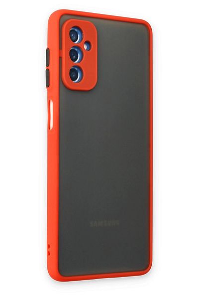 CepteToptan حافظة سامسونج جالاكسي M52 5G غطاء سيليكون مونتريال - أحمر - MKİ2274-2375