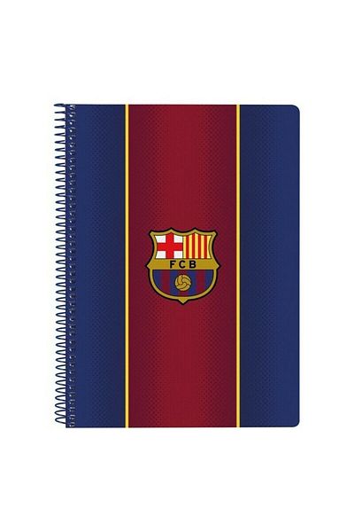 AQUA TRAVEL F.C. Barcelona A5 ring binder, burgundy and navy blue