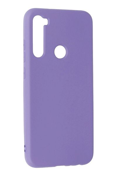 CepteToptan حافظة هاتف Xiaomi Redmi Note 8 من السيليكون المخملي الداخلي - أرجواني - MKİ9989-4389