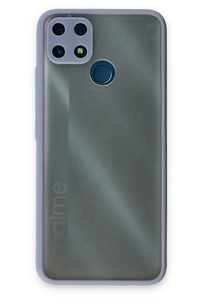 CepteToptan حافظة ريلمي C25 غطاء سيليكون مونتريال - رمادي - MKİ4358-1524