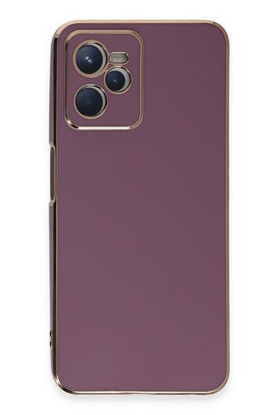CepteToptan حافظة ريلمي C35 من السيليكون - بنفسجي - MKİ6509-3925
