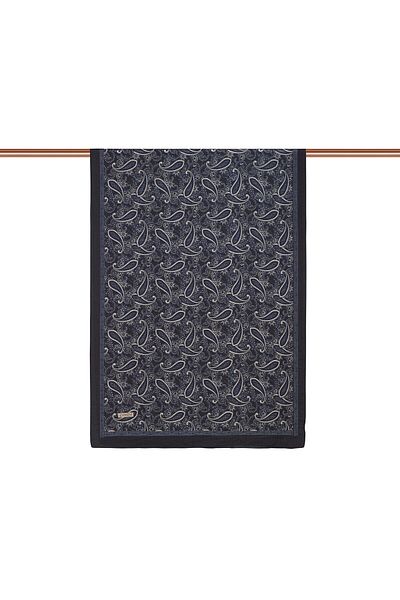 ipekevi Patterned Tensoft Shawl - Mesopotamia Patterned - Black