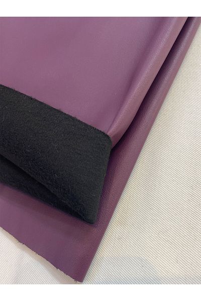Yiğit Kumaş Plum Leather Fabric