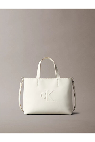 Calvin Klein Women's White Handbag (Lv04K3111G-Fup)