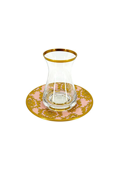Glazze Damask Pink Tea Set 12 Pieces