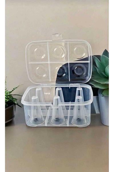 kamptek kamp teknolojisi Tea Cup Storage Carrying Box Travel Picnic Caravan Cup Holder Kamptek