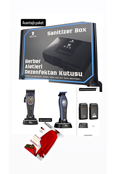 Hector MonsterX Combo Set Professional Saç Sakal Kesme Makinesi