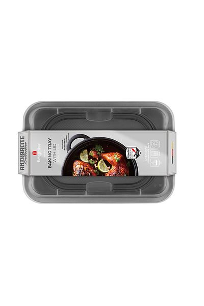 Berlinger Haus Rectangular baking tray with lid, Anthracite Berlinger Haus BH 8694