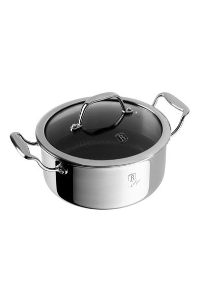 Berlinger Haus Eternal Collection Berlinger Haus BH 8508 stainless steel pot with lid, 20 cm, non-stick,