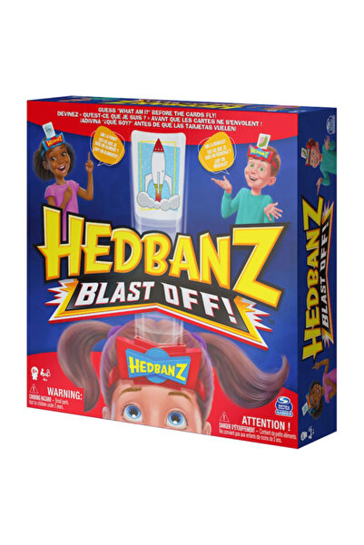 Spin Masters Joc de societate - Hedbanz Blast Off