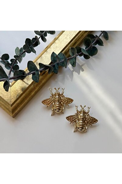 Alice İsstanbul Gold Queen Bee Küpe