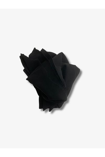 Yiğit Kumaş Black Camisole (Ribbed Corduroy) Fabric, Piece 100X130 cm