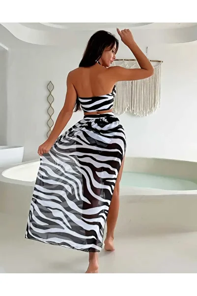 BF Bikini Fashion Tulle Pareo Skirt