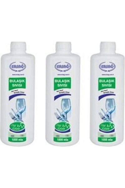 Ersağ Ersağ Bulaşık Sıvısı 3×1000 ml Yeni Tarihli Orijinal