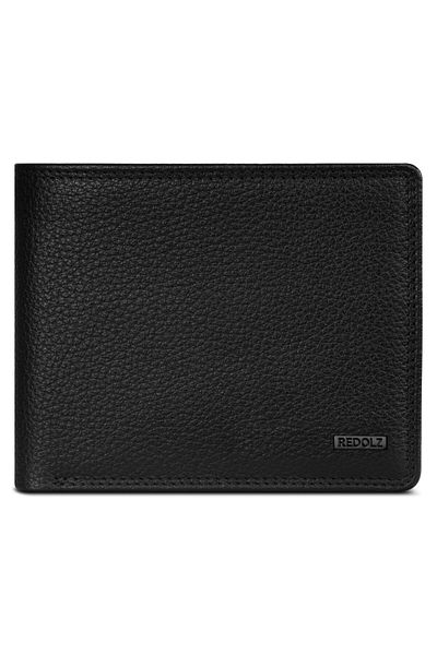 REDOLZ Leather Essentials QF wallet RFID leather 12 cm fold-out