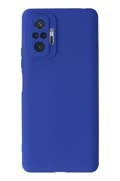 CepteToptan جراب هاتف Xiaomi Redmi Note 10 Pro من السيليكون الأول - أزرق داكن - MKİ1059-1206