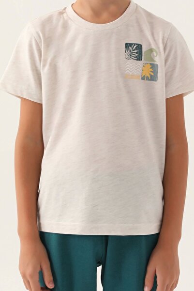 Arnetta Father Son Bermuda Suit - Cream Melanj