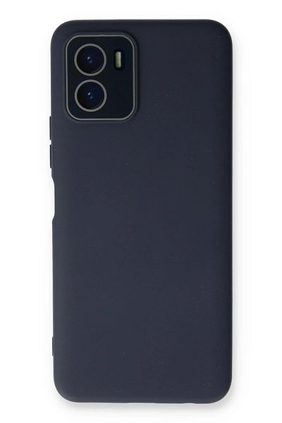 CepteToptan غطاء زجاجي لهاتف Vivo Y15S - أزرق داكن - MKİ1689-7588